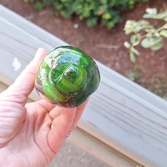 Vintage Murano Art Glass Corn On The Cob Handmade Hand Blown Artisan Farmhouse - Picture 5 of 5